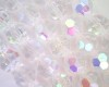 Clear AB Faceted Glass Crystal 8mm